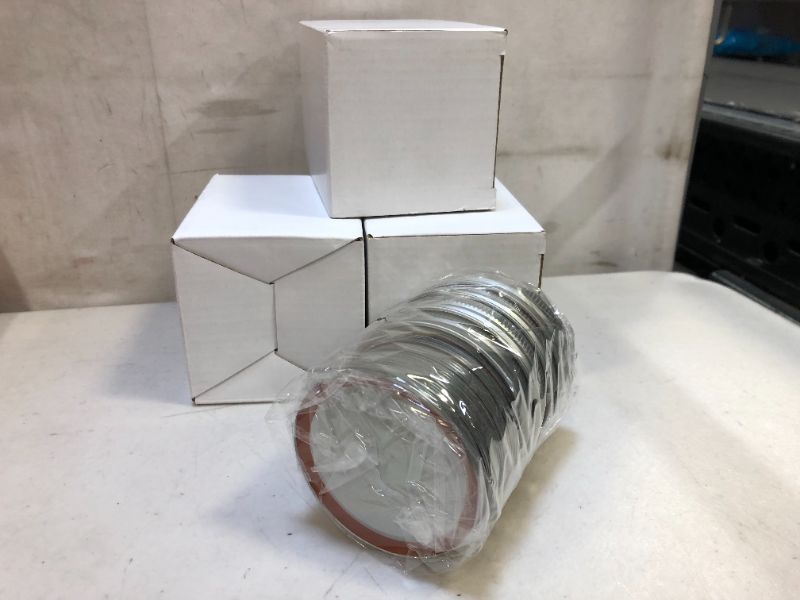 Photo 1 of AZUOXI 4 Pack of  54 PCS Regular Mouth Canning Lids for Balls, Kerr Jars - Split Type Metal Lids for Canning
