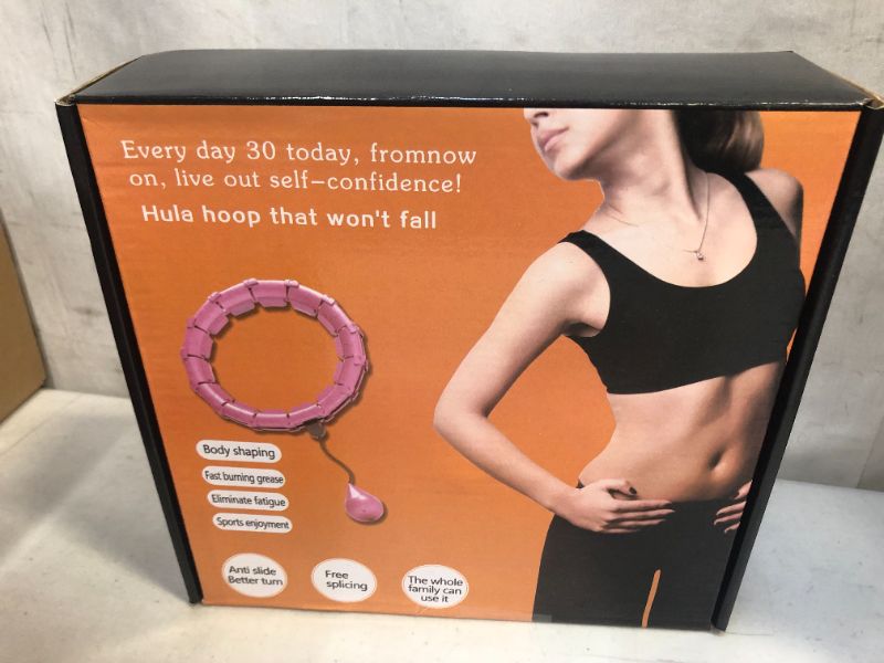 Photo 1 of  Hula Hoop for Exercise Adults Fitness Hoola Hoops, PURPLE
