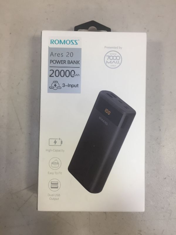 Photo 1 of romoss 20000mah ARES 20