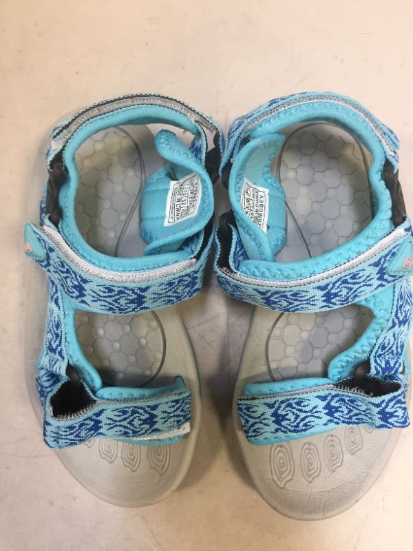 Photo 1 of KIDS OUTDOOR SLIPPERS WITH STRAPS SIZE 1 - SOLD AS IS