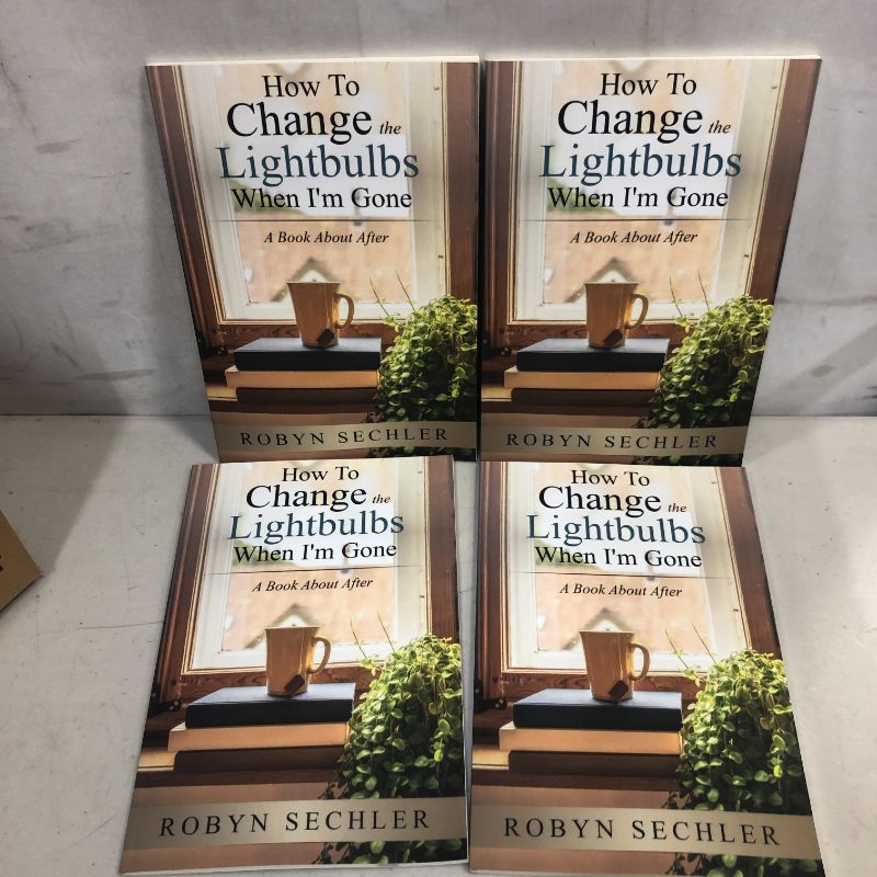 Photo 1 of 4 pcs How to Change the Lightbulbs When I'm Gone: A Book About After Paperback – August 14, 2020
