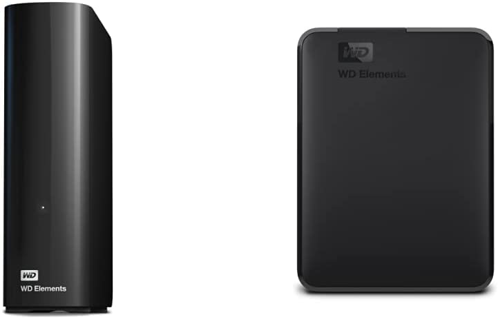 Photo 1 of WD 8TB Elements Desktop Hard Drive HDD, USB 3.0 & 5TB Elements Portable External Hard Drive HDD, USB 3.0, Compatible with PC, Mac, PS4 & Xbox - WDBU6Y0050BBK-WESN

FACTORY SEALED