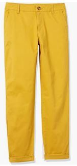 Photo 1 of Amazon Essentials Women's Cropped Girlfriend Chino Pant (Size 4)
