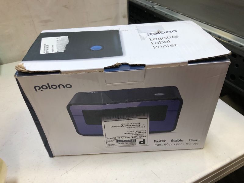 Photo 5 of Shipping Label Printer, POLONO 4x6 Thermal Label Printer for Shipping Packages, Commercial Direct Thermal Label Maker, Compatible with USPS, FedEx, Shopify, Ebay, Amazon, Support Multiple Systems
