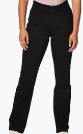 Photo 1 of Lee Women's Flex Motion Regular Fit Straight Leg Jean (Size 6 Short)
