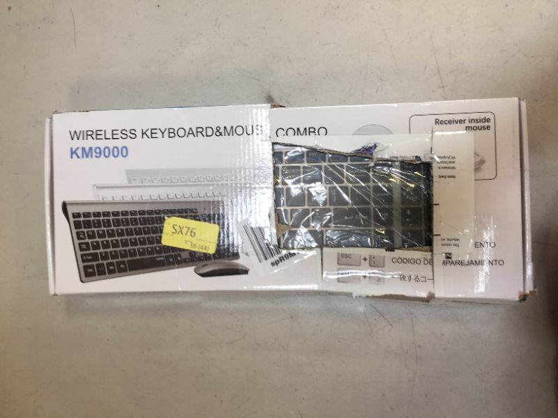 Photo 2 of WIRELESS KEYBOARD & MOUSE KM9000