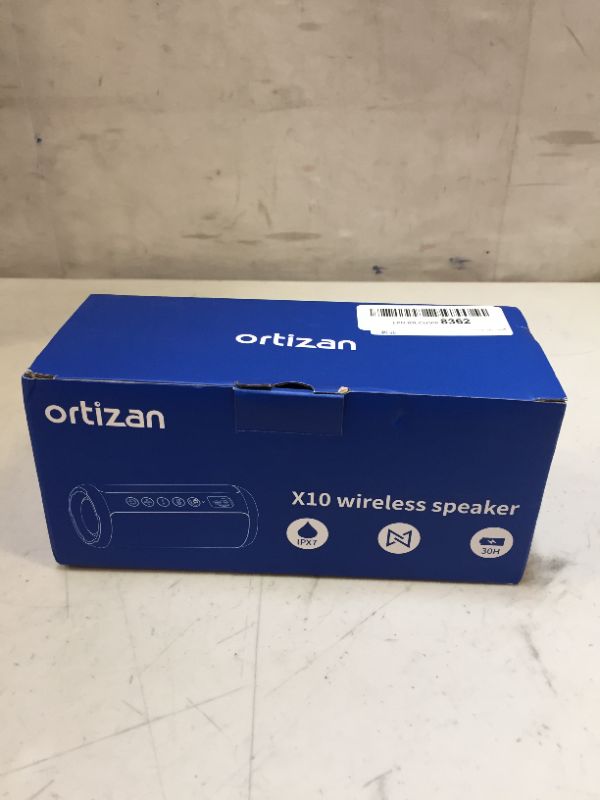 Photo 4 of Ortizan Portable Bluetooth Speaker, IPX7 Waterproof Wireless Speaker with 24W Loud Stereo Sound, Outdoor Speakers with Bluetooth 5.0, 30H Playtime,66ft Bluetooth Range, Dual Pairing for Home
