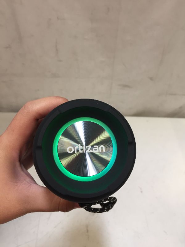 Photo 1 of Ortizan Portable Bluetooth Speaker, IPX7 Waterproof Wireless Speaker with 24W Loud Stereo Sound, Outdoor Speakers with Bluetooth 5.0, 30H Playtime,66ft Bluetooth Range, Dual Pairing for Home
