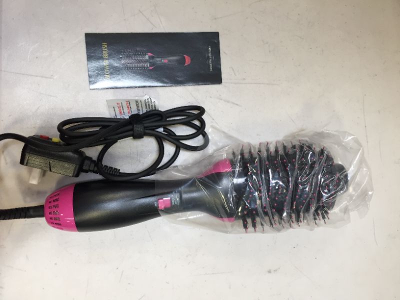 Photo 2 of Hair Dryer Brush Blow Dryer Brush in One, 3 in 1 Hair Dryer and Styler Volumizer with Negative Ion Anti-frizz Blowout Ceramic Coating Hot Air Brush, Mothers Day Gifts for Mom, 75MM Oval Shape
