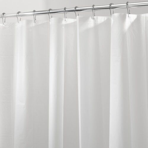 Photo 1 of InterDesign PEVA 3 Gauge Shower Curtain Liner White
Size:72" x 84"

