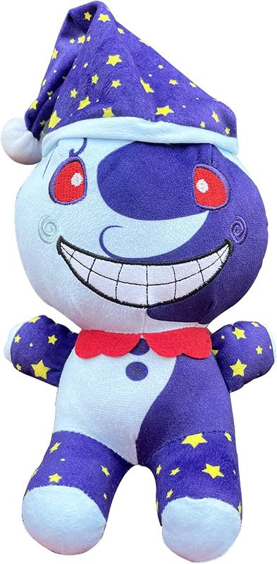 Photo 1 of Sundrop FNAF Plushies,9.8" Sundrop and Moondrop Cartoon Plush,Clown Figure Cartoon Plush Toys for Fans and Kids
