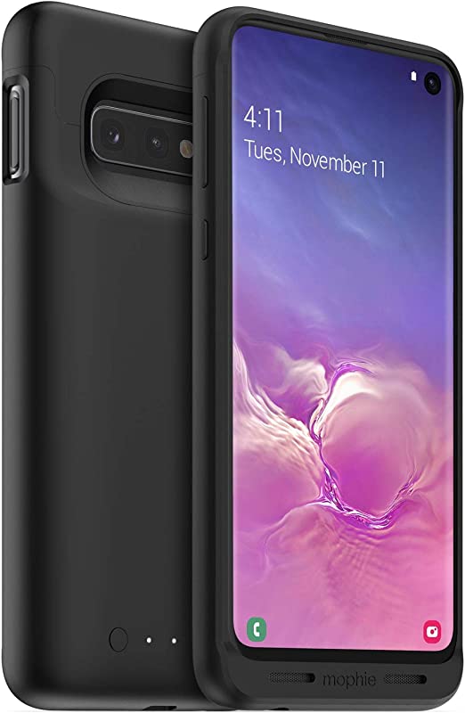 Photo 1 of mophie Juice Pack - Protective Battery Case for Samsung Galaxy S10e – Charging Case – Wireless Charging – High-Impact Protection
