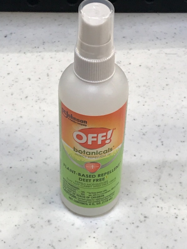 Photo 1 of OFF! Botanicals Deet-Free Insect Repellent, Plant-Based Bug Spray & Mosquito Repellent, 4 oz
