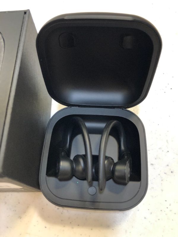 Photo 3 of Powerbeats Pro Wireless Earbuds - Apple H1 Headphone Chip, Class 1 Bluetooth Headphones, 9 Hours of Listening Time, Sweat Resistant, Built-in Microphone - Black
