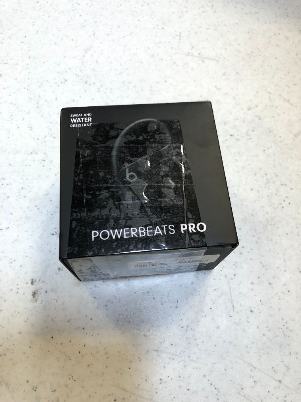 Photo 4 of Powerbeats Pro Wireless Earbuds - Apple H1 Headphone Chip, Class 1 Bluetooth Headphones, 9 Hours of Listening Time, Sweat Resistant, Built-in Microphone - Black
