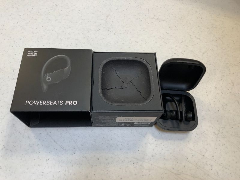 Photo 2 of Powerbeats Pro Wireless Earbuds - Apple H1 Headphone Chip, Class 1 Bluetooth Headphones, 9 Hours of Listening Time, Sweat Resistant, Built-in Microphone - Black
