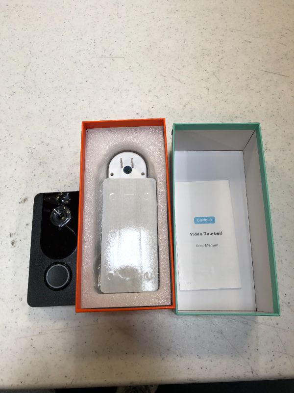 Photo 2 of Wireless Doorbell Camera 1080P with Chime, Video Doorbell Camera with PIR Motion Detection, Wi-Fi Smart Door Bell with Cloud Service, IP65 Waterproof, 2-Way Audio, Clear Night Vision
