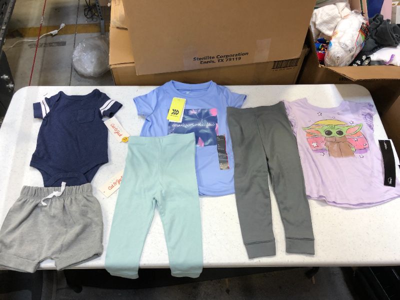 Photo 1 of Bag Lot 6 Kids Clothing Items SIZES 3mo - 4/5 XS