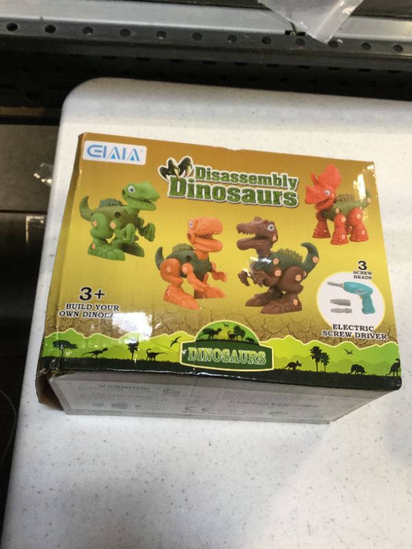 Photo 1 of GIAIA Disassembly Dinosaurs ( factory sealed , damage to box ) 