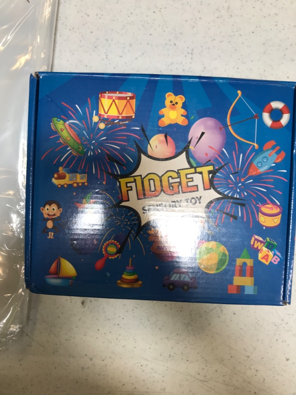 Photo 1 of box of 41pcs of fidget toys factory sealed 