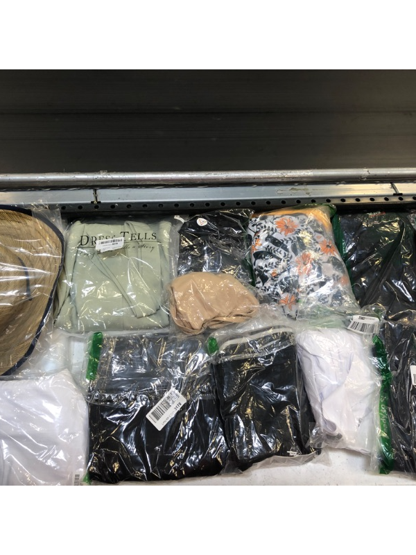 Photo 1 of box of misc clothes sizes vary 