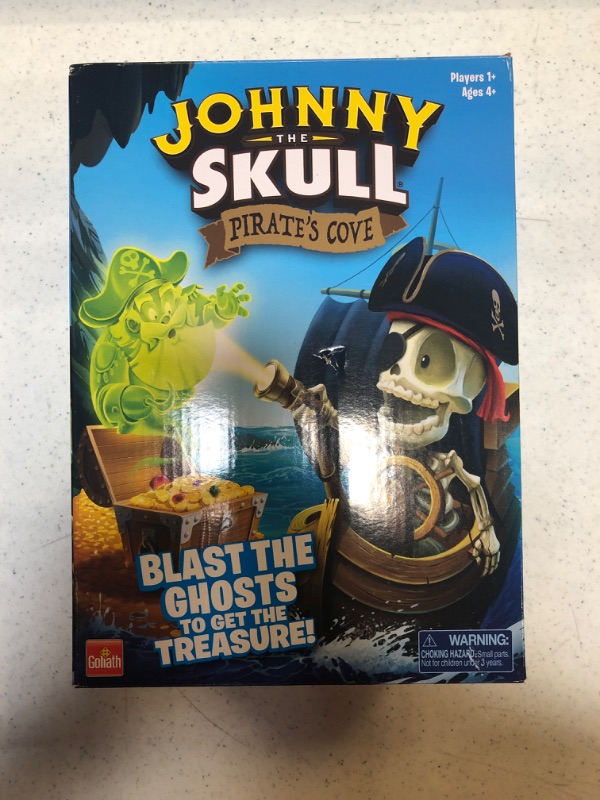 Photo 1 of Johnny The Skull Pirate's Cove - Blast The Ghosts to Get The Treasure Game by Goliath
