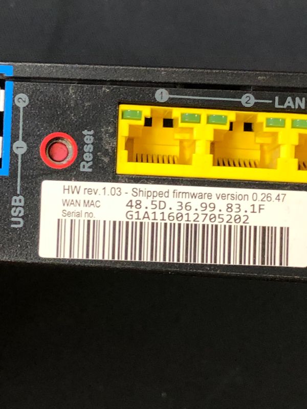 Photo 4 of Verizon FiOS Quantum Gateway F1100 with Z-Wave Support by Verizon - ITEM IS DIRTY -
