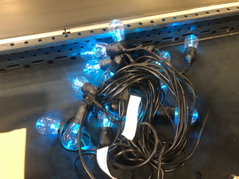 Photo 1 of solar powered string lights 15 sockets 