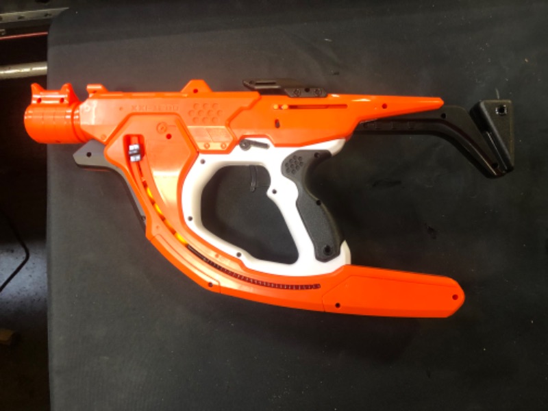 Photo 2 of NERF Rival Curve Shot -- Sideswipe XXI-1200 Blaster -- Fire Rounds to Curve Left, Right, Downward or Fire Straight -- 12 Rival Rounds
