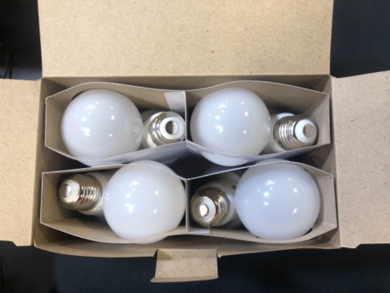 Photo 1 of 60-Watt Equivalent A19 CEC Rated LED Light Bulb Soft White (8-Pack)
