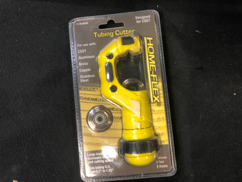 Photo 2 of 1/2 in. - 1 in. O.D. Pipe Size Corrugated Stainless Steel Tubing Cutter
