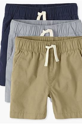 Photo 1 of The Children's Place Baby Toddler Boys Pull on Jogger Shorts
size - 4 t 