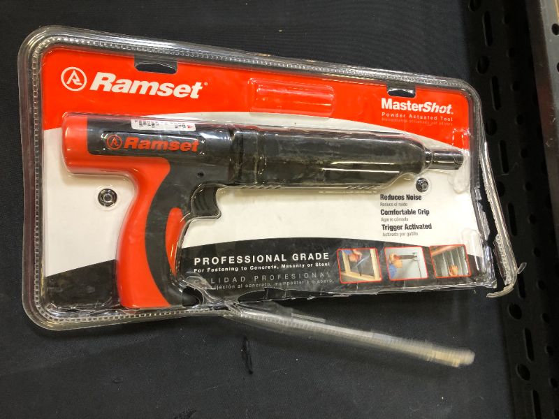 Photo 2 of .22 Caliber Ramset Single Shot Powder Fastener Tool
- DAMAGE TO PACKAGING - 