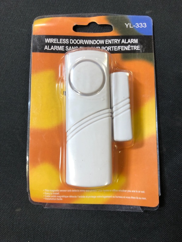 Photo 1 of 1 - Wireless Door/Window Entry Alarm Battery Operated YL-333 
