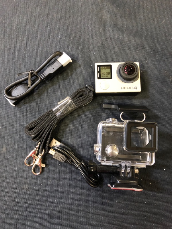 Photo 2 of GoPro HERO4 Silver Edition Action Camcorder - NO SD CARD 
