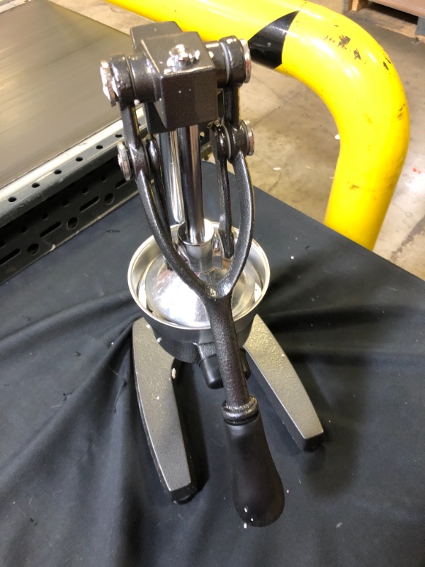 Photo 1 of CO-Z Hand Press Juicer Machine, Manual Orange Juicer and Professional Citrus Juicer for Orange Juice Pom Lime Lemon Juice, Commercial Lemon Squeezer and Orange Crusher, Easy to Clean, Gray
