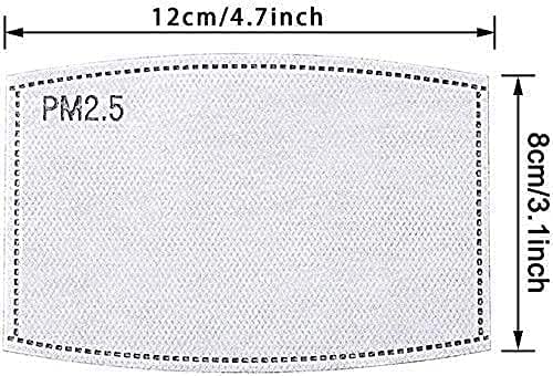 Photo 1 of 1300 PCS PM 2.5 Activated Carbon Filters,5 Layers Replaceable Anti Haze Filter Paper,
