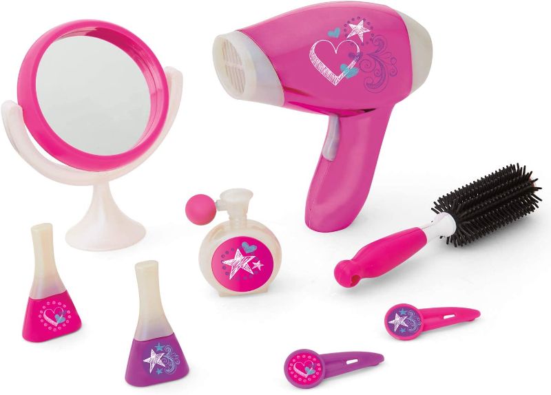 Photo 1 of Kidoozie Glamour Girls Styling Set - Pretend Play Hair and Cosmetics Set for Children Ages 3 and Above
