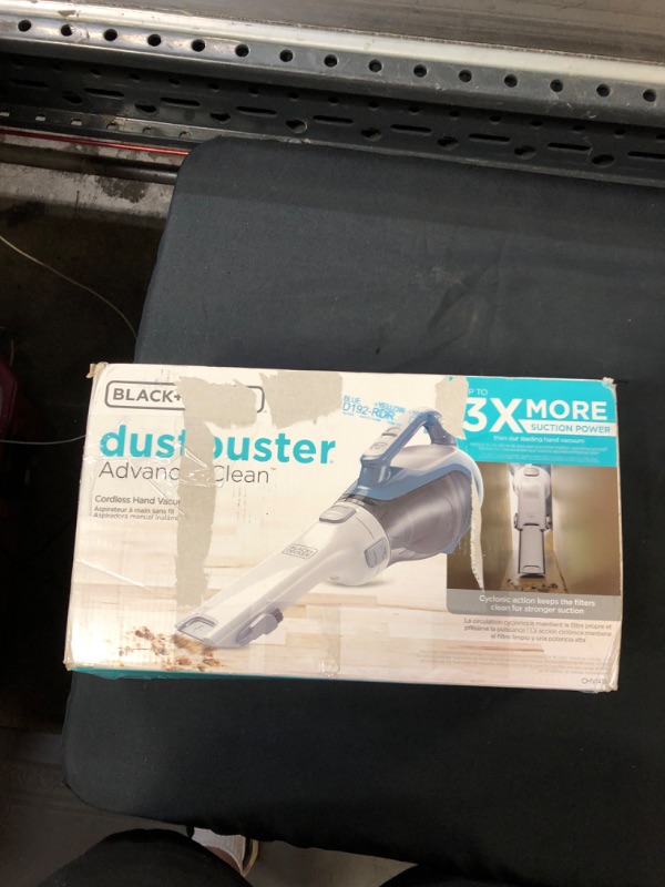 Photo 2 of BLACK+DECKER dustbuster AdvancedClean Cordless Handheld Vacuum (CHV1410L)
