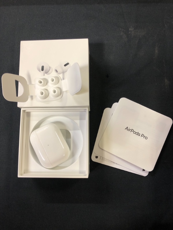 Photo 4 of Apple AirPods Pro Wireless Earbuds with MagSafe Charging Case. ---PARTS ONLY