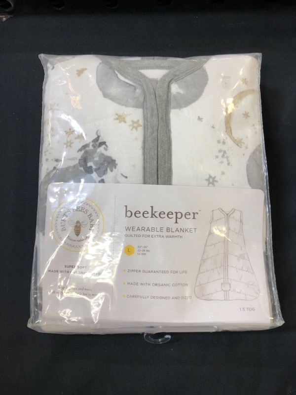 Photo 2 of Burt's Bees Baby unisex-baby Beekeeper Wearable Blanket, 100% Organic Cotton, Swaddle Transition Sleeping Bag
