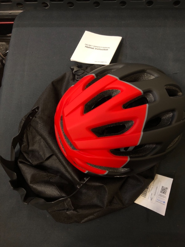 Photo 1 of Adult Cycling Bike Helmet with Adjustable Ultralight Stable Road/Mountain Bike Cycle Helmets for Mens Womens
LARGE