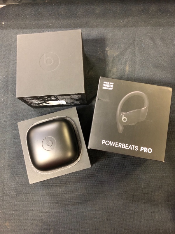 Photo 6 of Powerbeats Pro Wireless Earbuds - Apple H1 Headphone Chip, Class 1 Bluetooth Headphones, 9 Hours of Listening Time, Sweat Resistant, Built-in Microphone - Black
