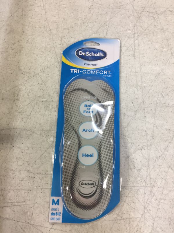Photo 2 of Dr. Scholl’s TRI-COMFORT Insoles // Comfort for Heel, Arch and Ball of Foot with Targeted Cushioning and Arch Support (for Men's 8-12, also available Women's 6-10)
