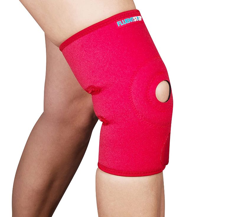 Photo 1 of Adjustable Knee Brace - Stabilizing Knee Support for the Relief of Pain Associated w/ Injury or mild Knee Arthritis / Knee Tendinitis / Knee Bursitis etc. Lightweight / Breathable / Non-Slip Knee Brace. Adults / Youth Knee Brace. One Size Fits Most
