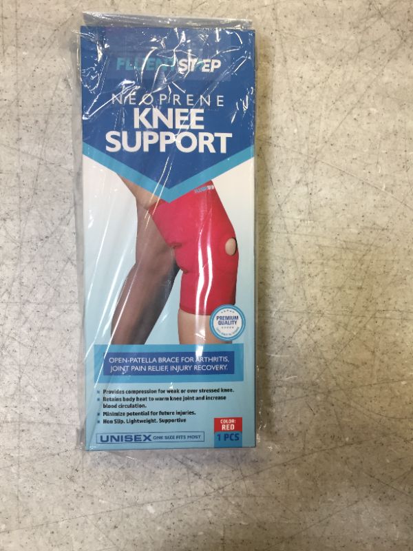 Photo 2 of Adjustable Knee Brace - Stabilizing Knee Support for the Relief of Pain Associated w/ Injury or mild Knee Arthritis / Knee Tendinitis / Knee Bursitis etc. Lightweight / Breathable / Non-Slip Knee Brace. Adults / Youth Knee Brace. One Size Fits Most
