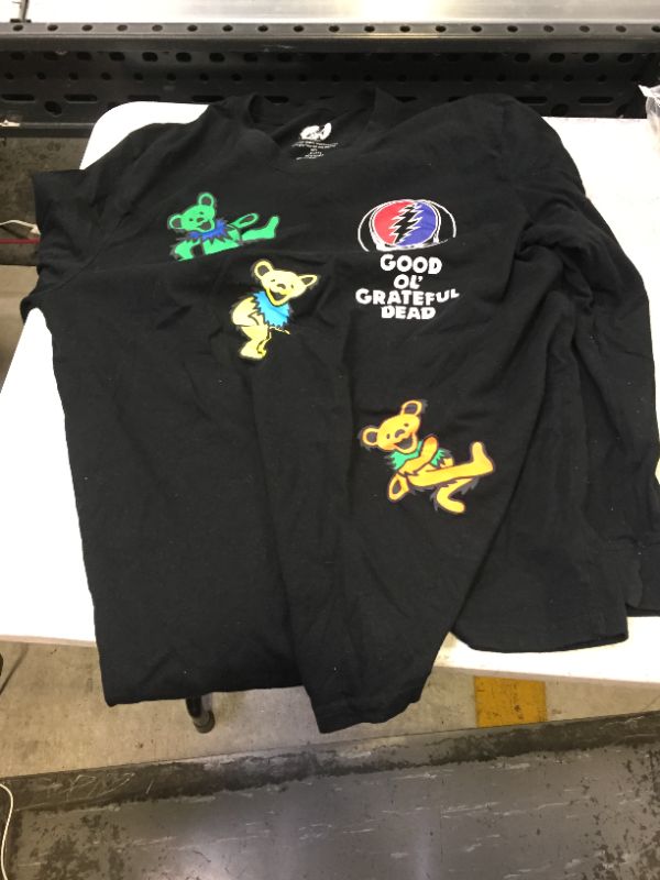 Photo 2 of Good Ol' Grateful Dead Black Long Sleeve Bears and Logo - SIZE 42/44 -