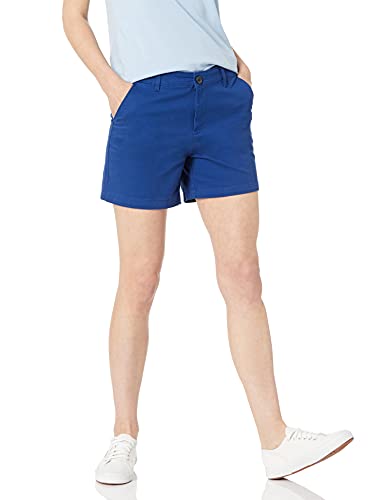 Photo 1 of Amazon Essentials Women's 5 Inch Inseam Chino Short - SIZE 8 -ITEM IS DIRTY SHOULD BE WASHED -
