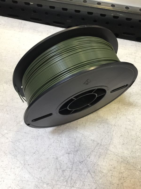 Photo 2 of 3D Fuel Standard PLA 3D Printing Filament, Made in USA with Dimensional Accuracy +/- 0.02 mm, 1 kg 1.75 mm Spool (2.2 lbs) in Olive Green