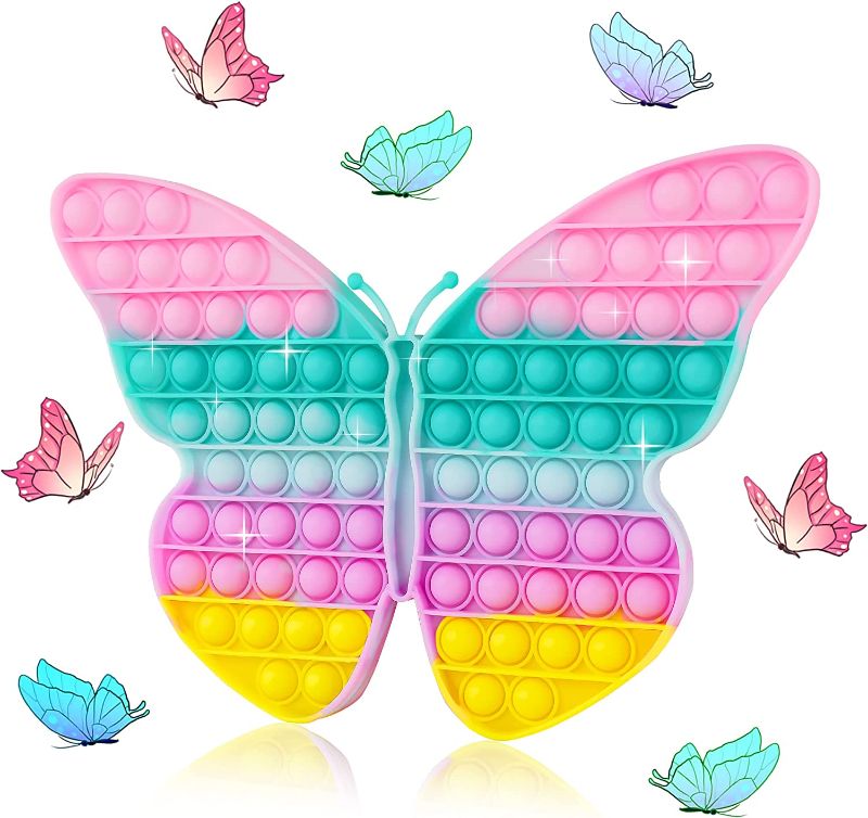 Photo 1 of Aucma Pop It Fidget  Butterfly  Sensory Toy
